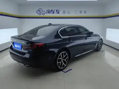 2022 BMW 5 Series 530Li Premium M Sport Package, чёрный — фото 3
