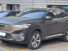 2021 Haval F7x 1.5T 2WD, чёрный — фото 1