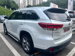 2021 Toyota Highlander 2.0T 4WD Luxury 7, белый — фото 9
