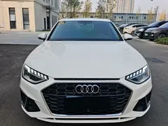 2022 Audi A4L 40 TFSI Luxury Sport, белый — фото 2