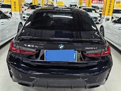 2023 BMW 3 Series 325Li M Sport Dark Night Package, чёрный — фото 13