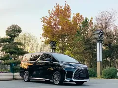 2020 Lexus LM 300h 7-seat, чёрный — фото 2