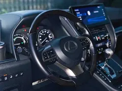 2020 Lexus LM 300h 7-seat, чёрный — фото 6
