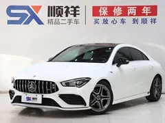 2021 Mercedes-Benz CLA 200, белый — фото 1