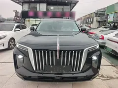 2021 Hongqi E-HS9 EV 510km Qichang 6-seat, чёрный — фото 3