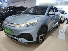 2023 BYD Yuan PLUS EV Champion 430km, синий — фото 2