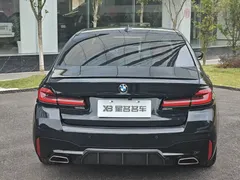 2022 BMW 5 Series 525Li M Sport Package, чёрный — фото 11