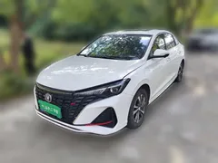 2023 Changan Eado PLUS 1.4T GDI DCT Premium, белый — фото 1