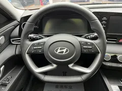 2023 Hyundai Elantra 1.5L CVT GLX Elite, синий — фото 10