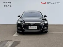 2022 Audi A8L 50 TFSI quattro Comfort Collector's Edition, чёрный — фото 2
