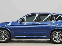 2021 BMW X3, синий — фото 5