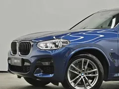 2021 BMW X3, синий — фото 9