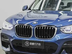 2021 BMW X3, синий — фото 10