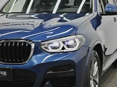 2021 BMW X3, синий — фото 12