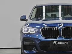 2021 BMW X3, синий — фото 14