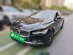 2021 Volvo S90, чёрный — фото 1