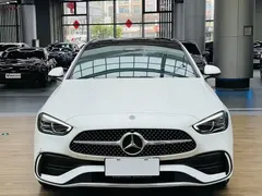 2022 Mercedes-Benz C-Class C 260 L Sport, белый — фото 1