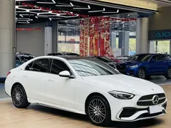 2022 Mercedes-Benz C-Class C 260 L Sport, белый — фото 3