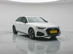 2022 Audi A4L 40 TFSI Luxury Sport, белый — фото 3