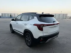 2023 Kia Seltos 1.5L CVT Luxury, белый — фото 4