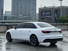 2022 Audi A4L 40 TFSI Luxury Sport, белый — фото 4