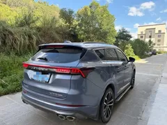 2021 Jetour X70 PLUS 1.6T DCT 5, синий — фото 4