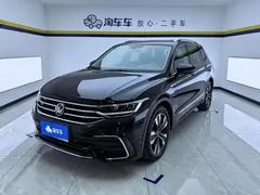 2022 Volkswagen Tiguan L 330TSI AT 2WD R-Line, чёрный — фото 1