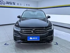 2022 Volkswagen Tiguan L 330TSI AT 2WD R-Line, чёрный — фото 2