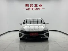 2023 Hyundai Elantra 1.5L CVT GLX Elite, белый — фото 3