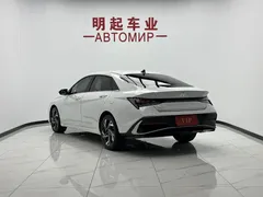 2023 Hyundai Elantra 1.5L CVT GLX Elite, белый — фото 7