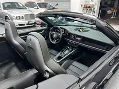 2022 Porsche 911 Turbo S Cabriolet 3.7T, чёрный — фото 6