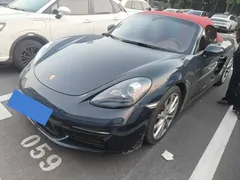 2020 Porsche 718 Boxster 2.0T, чёрный — фото 1