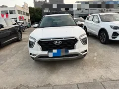 2020 Hyundai Creta 1.5L CVT DLX Premium, белый — фото 2