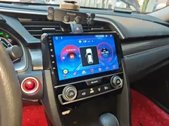 2019 Honda Civic 220TURBO CVT, синий — фото 9