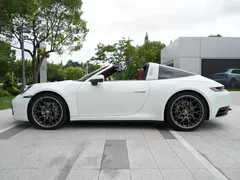 2023 Porsche 911 Targa 4 3.0T, белый — фото 3