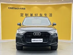 2021 Audi Q7 55 TFSI quattro S line Sport, чёрный — фото 3