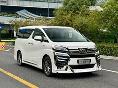 2020 Toyota Vellfire Hybrid 2.5L HV Luxury, белый — фото 3