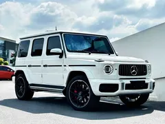 2022 Mercedes-Benz G-Class AMG G 63, белый — фото 2