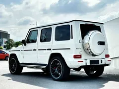 2022 Mercedes-Benz G-Class AMG G 63, белый — фото 3