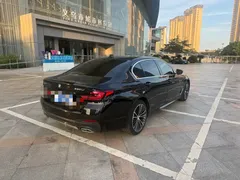 2021 BMW 5 Series 530Li Leading M Sport Package, чёрный — фото 8