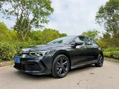 2021 Volkswagen Golf 280TSI DSG R-Line, чёрный — фото 1