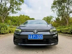 2021 Volkswagen Golf 280TSI DSG R-Line, чёрный — фото 2