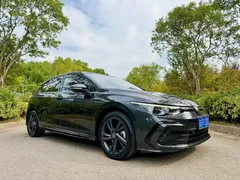 2021 Volkswagen Golf 280TSI DSG R-Line, чёрный — фото 3