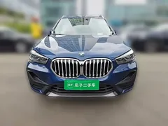 2021 BMW X1, синий — фото 2