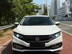 2019 Honda Civic 220TURBO CVT, белый — фото 2