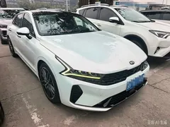 2021 Kia K5 380T GT-Line Flagship, белый — фото 2
