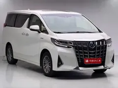 2021 Toyota Alphard Hybrid 2.5L Luxury, белый — фото 3