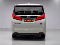 2021 Toyota Alphard Hybrid 2.5L Luxury, белый — фото 5