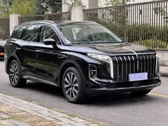 2025 Hongqi HS7 2.0T PHEV 4WD 6-seat, чёрный — фото 2