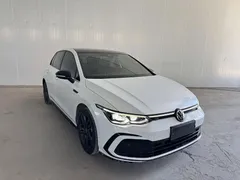 2021 Volkswagen Golf 280TSI DSG R-Line, белый — фото 2